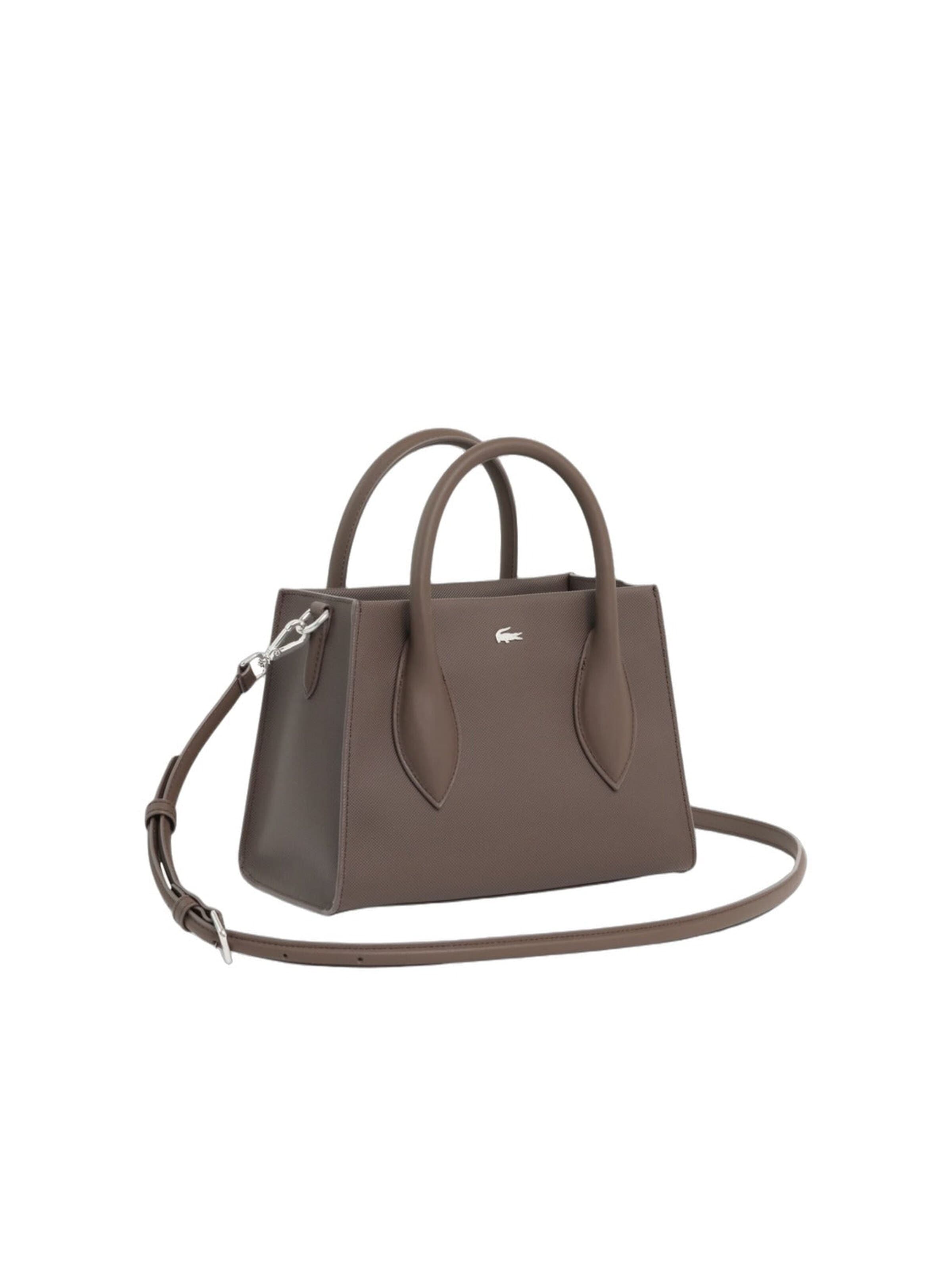 Borsa a mano 'Lacoste Sac à main Daily City Marron Foncé' di LACOSTE in marrone