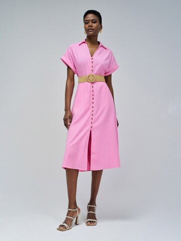 Salsa Jeans Shirt dress in Mixed colours: front