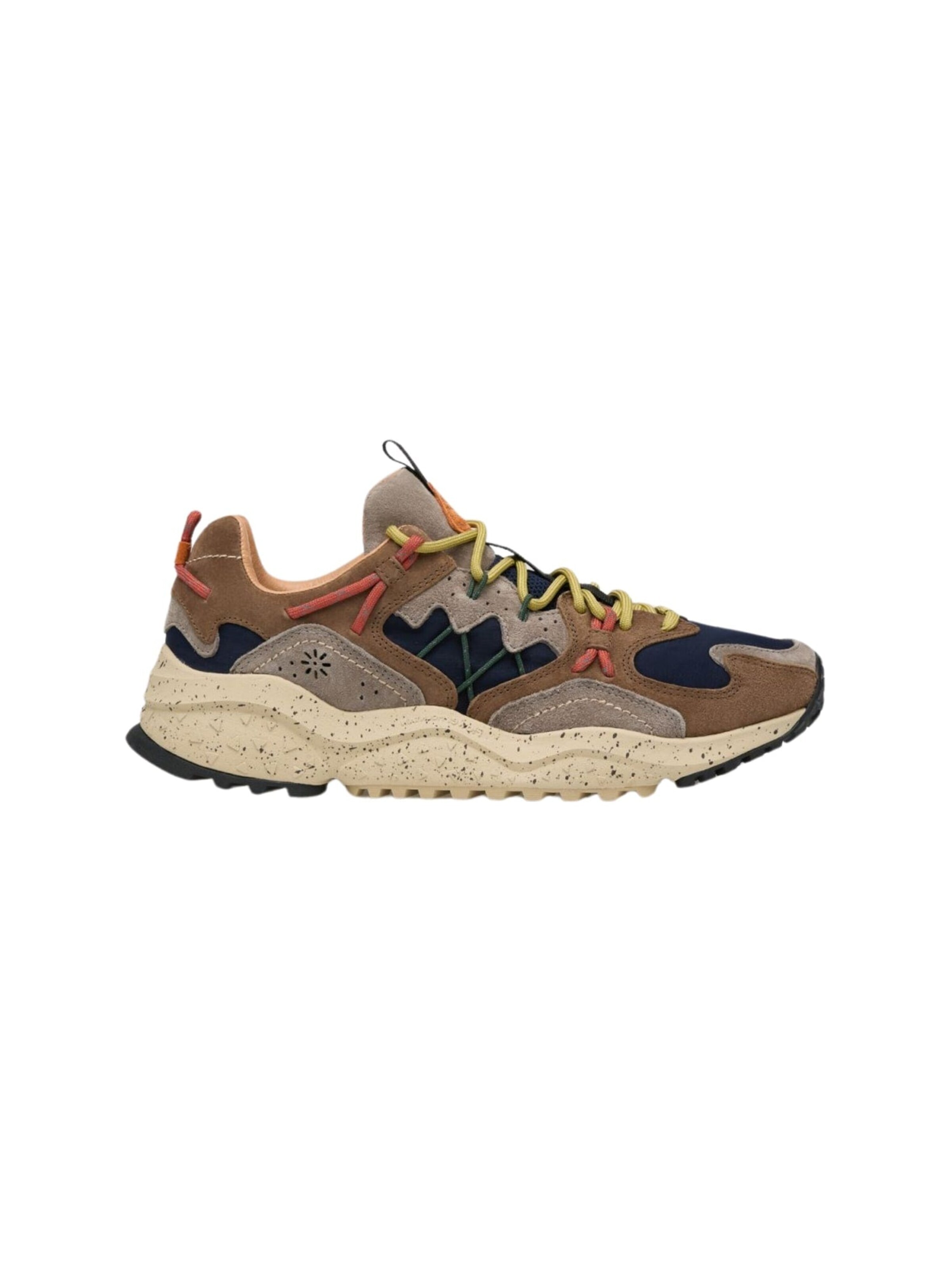 Flower Mountain - Zapatillas deportivas bajas 'YAMABUSHI MAN' en marrón: frente