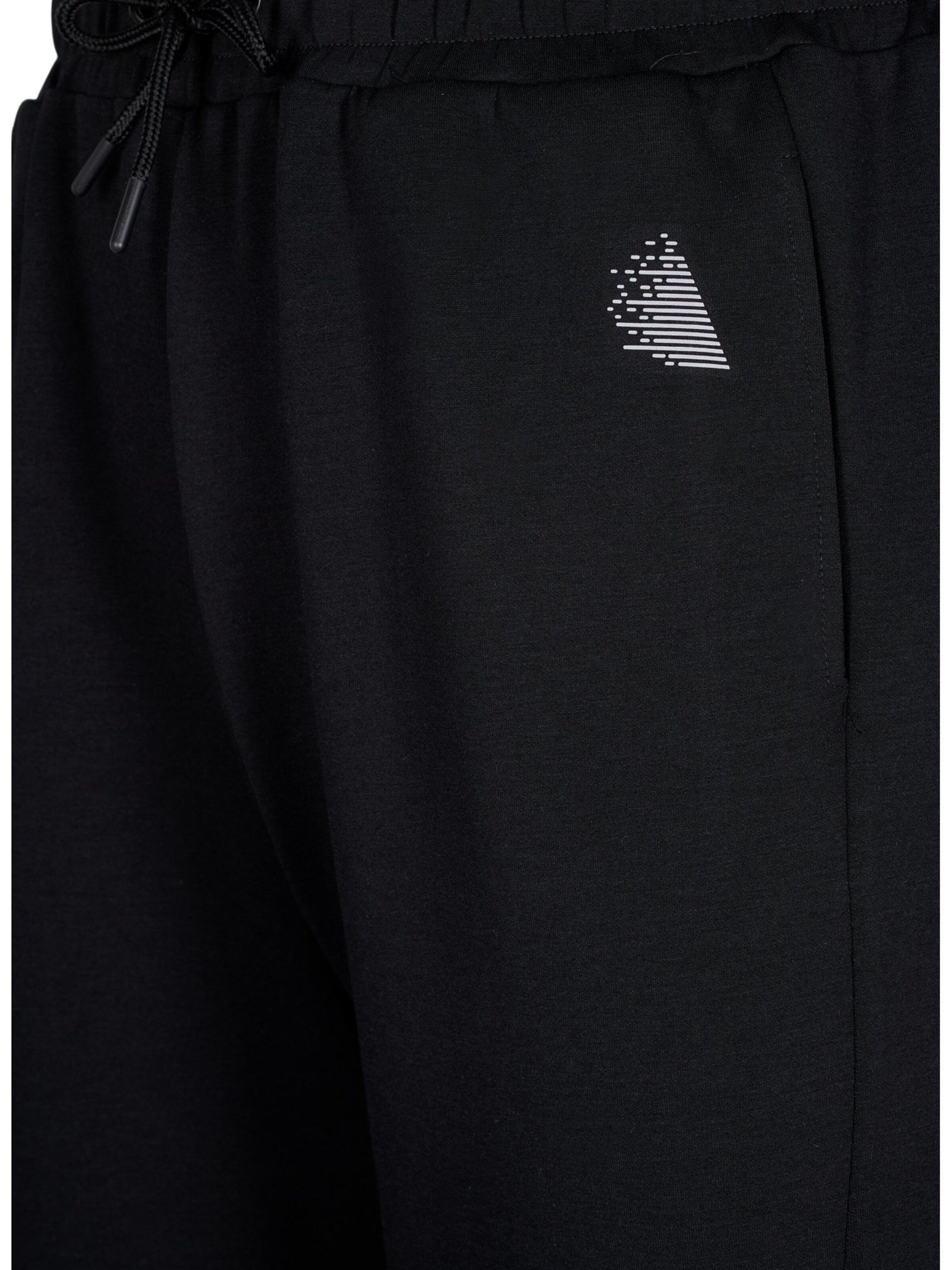 Active by Zizzi Tapered Hosen 'AINE' in Schwarz