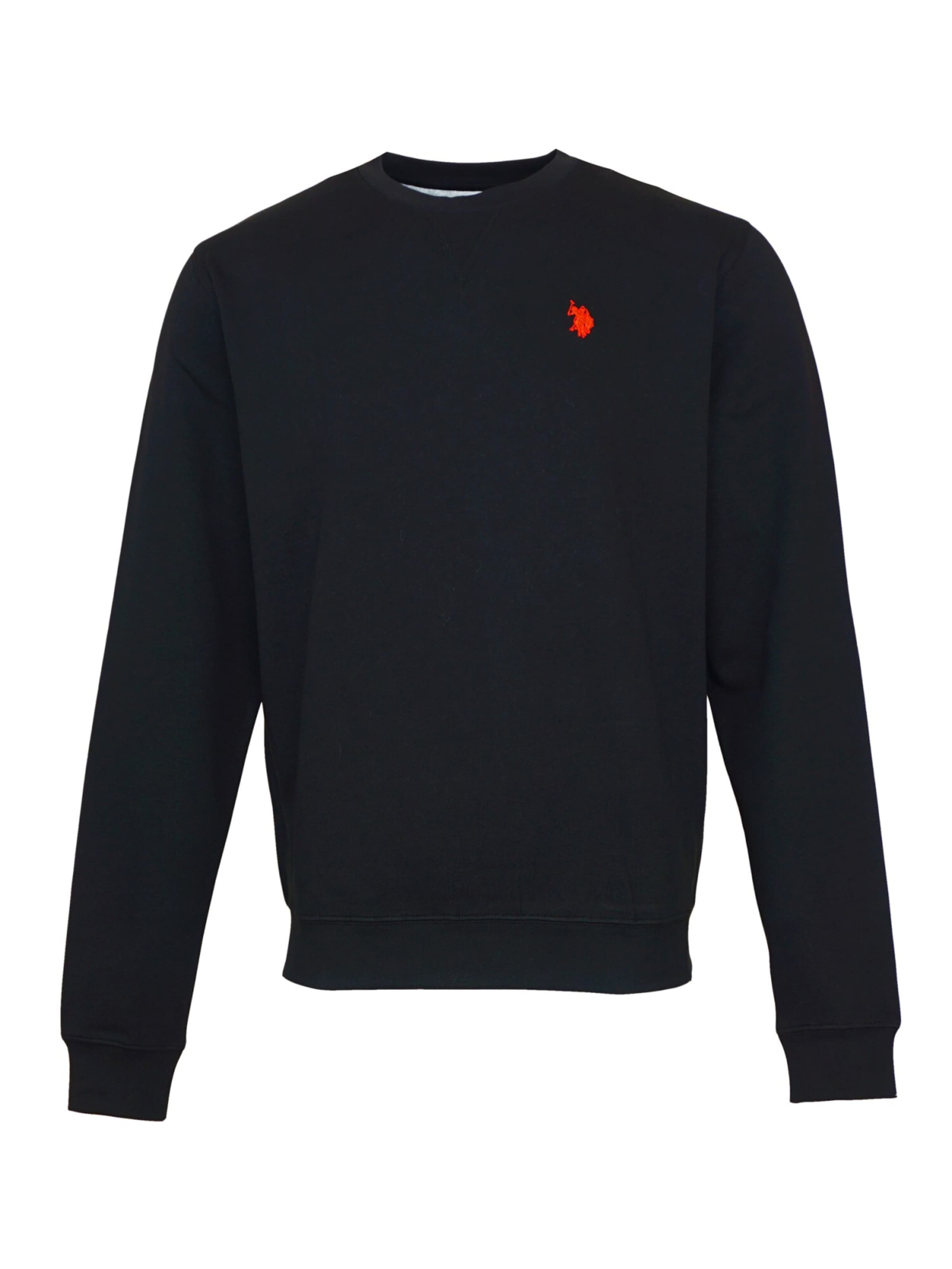 U.S. POLO ASSN. Sweatshirt in Black: front