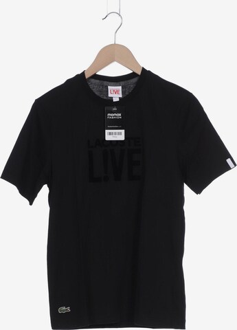 Lacoste LIVE T-Shirt XS in Schwarz: predná strana