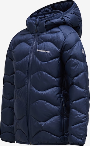 PEAK PERFORMANCE Winterjas in Blauw: voorkant