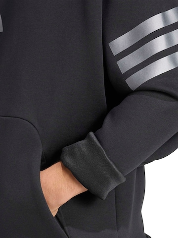 ADIDAS SPORTSWEAR Αθλητική μπλούζα φούτερ σε μαύρο