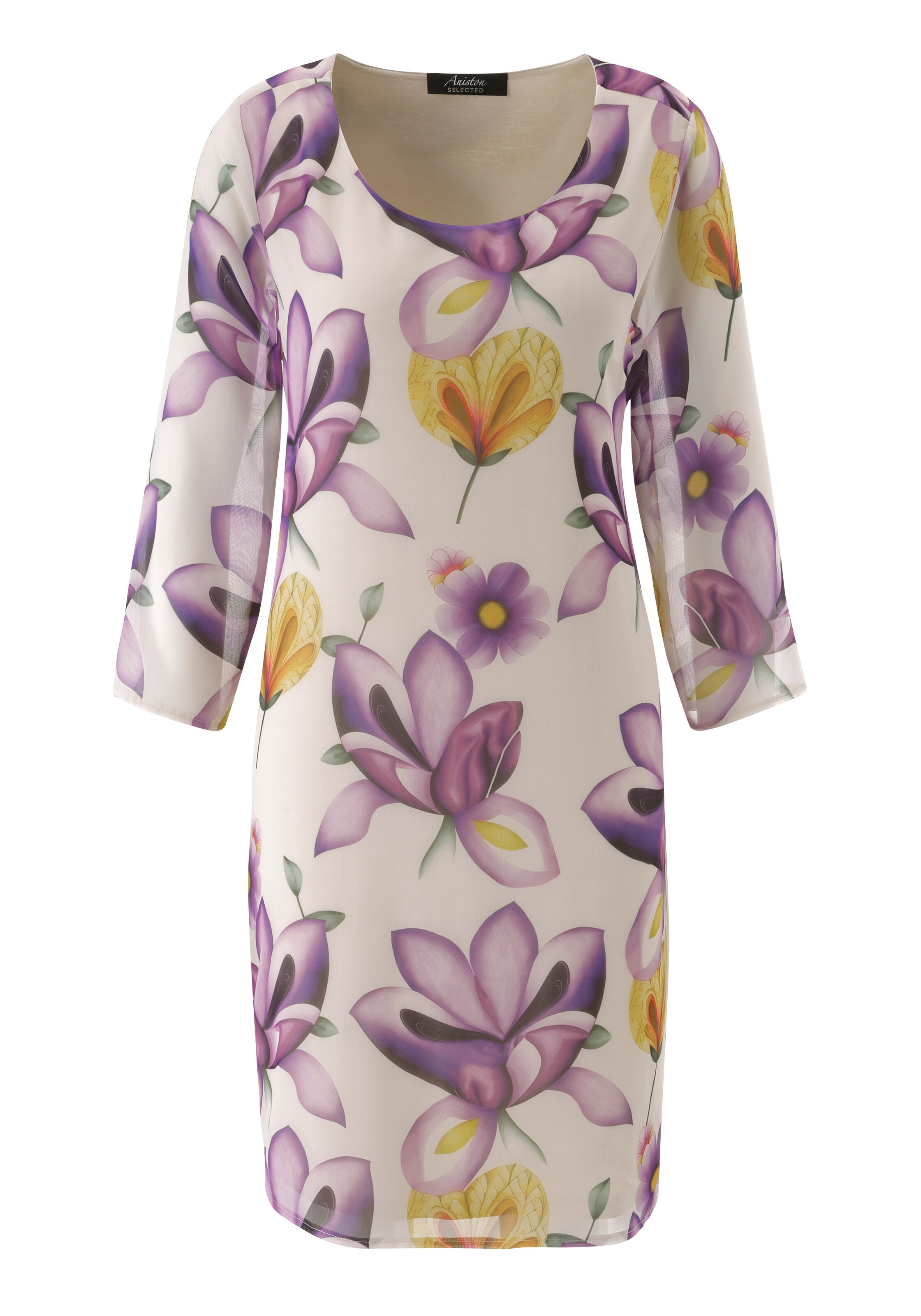 Aniston SELECTED Kleid in Weiß: Vorderseite