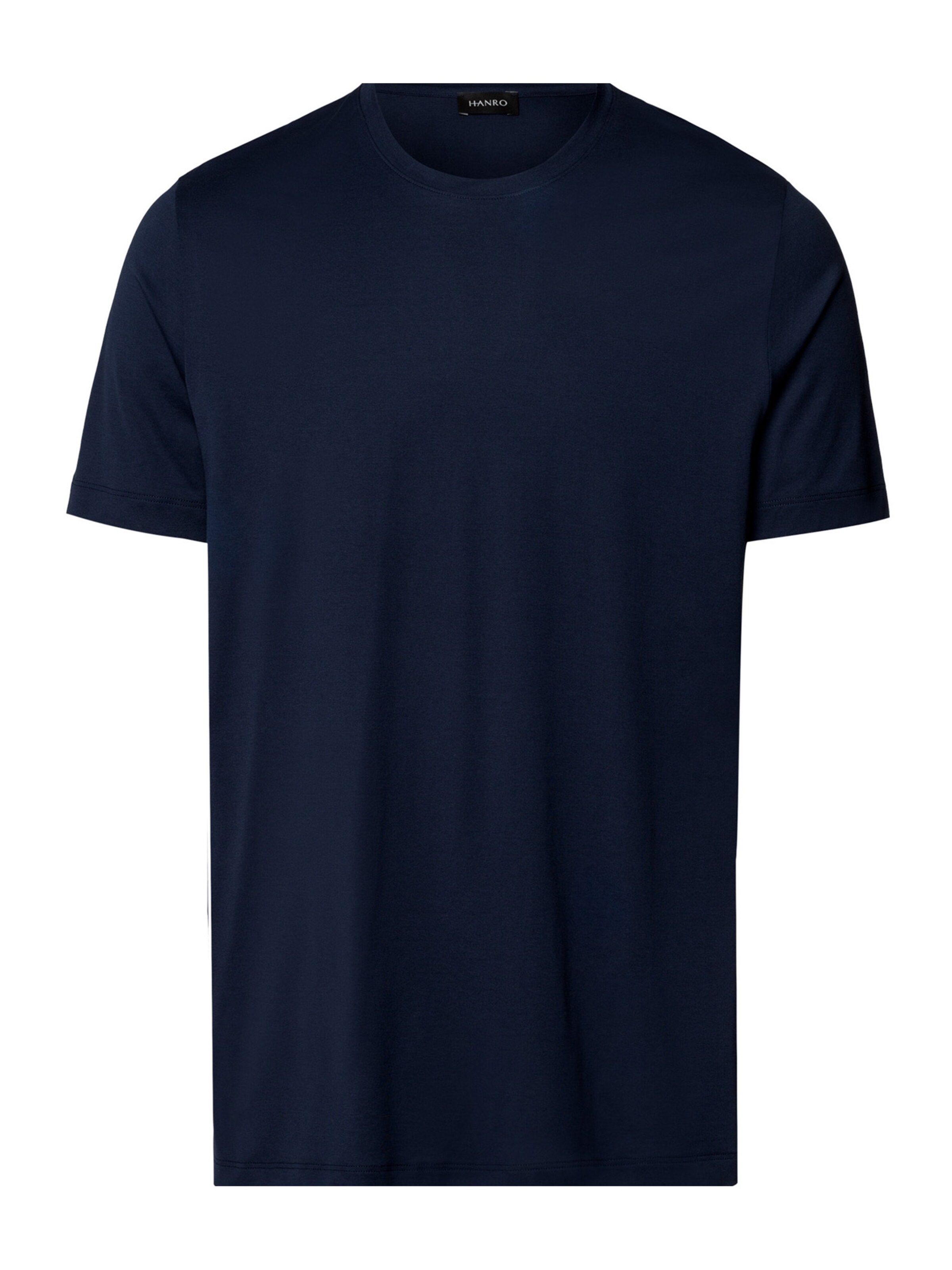 Hanro Shirt ' Night & Day ' in Blue: front