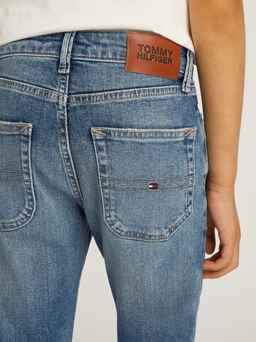 TOMMY HILFIGER regular Jeans i blå