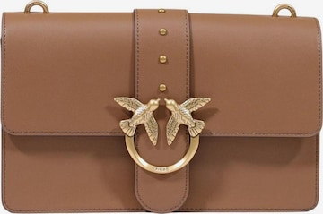 PINKO - Bolso de hombro 'LOVE ONE CLASSIC ST. CL VITELL 105857 A0F1' en marrón: frente