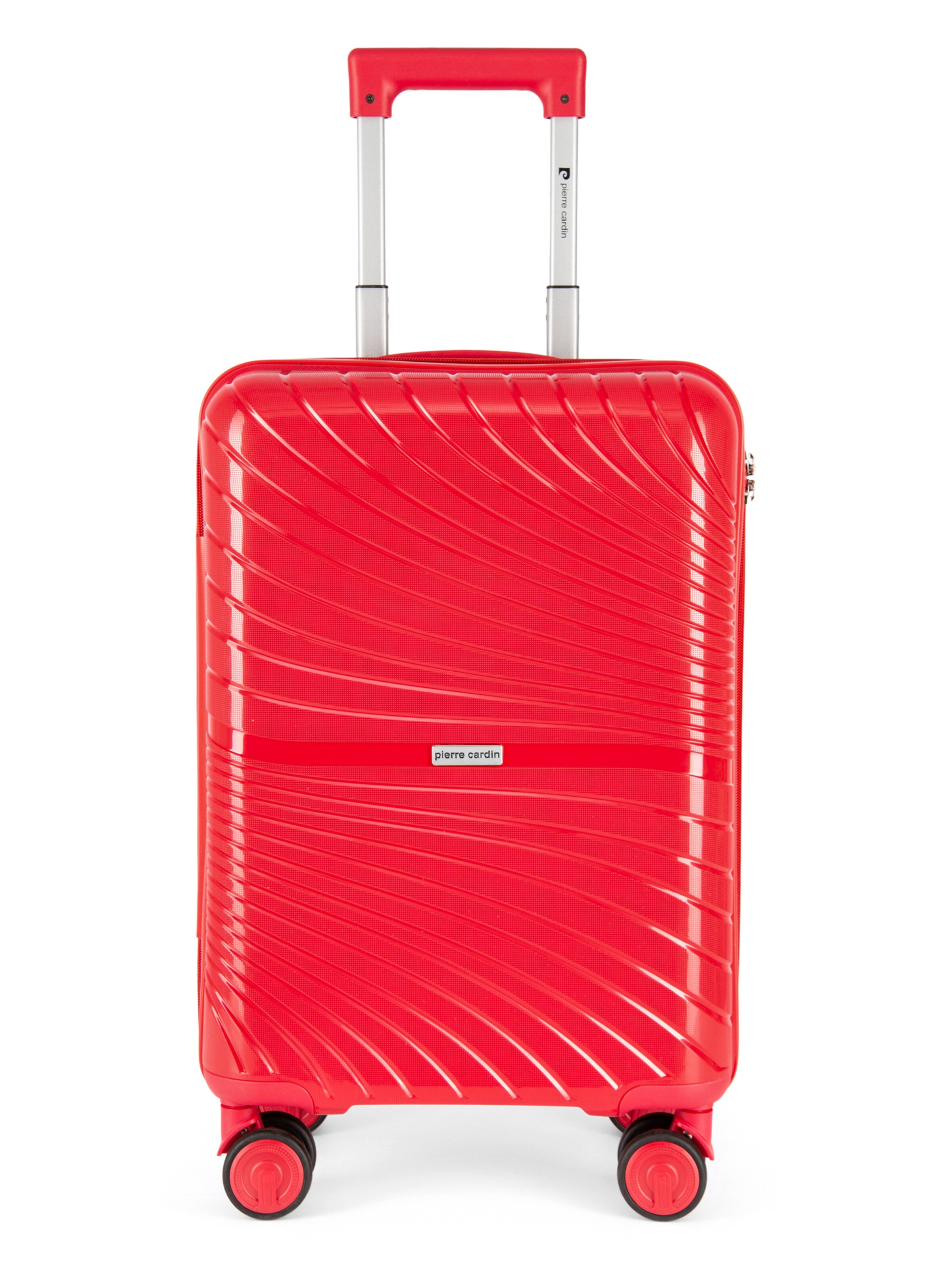 PIERRE CARDIN Suitcase 'JOY' in Red: front