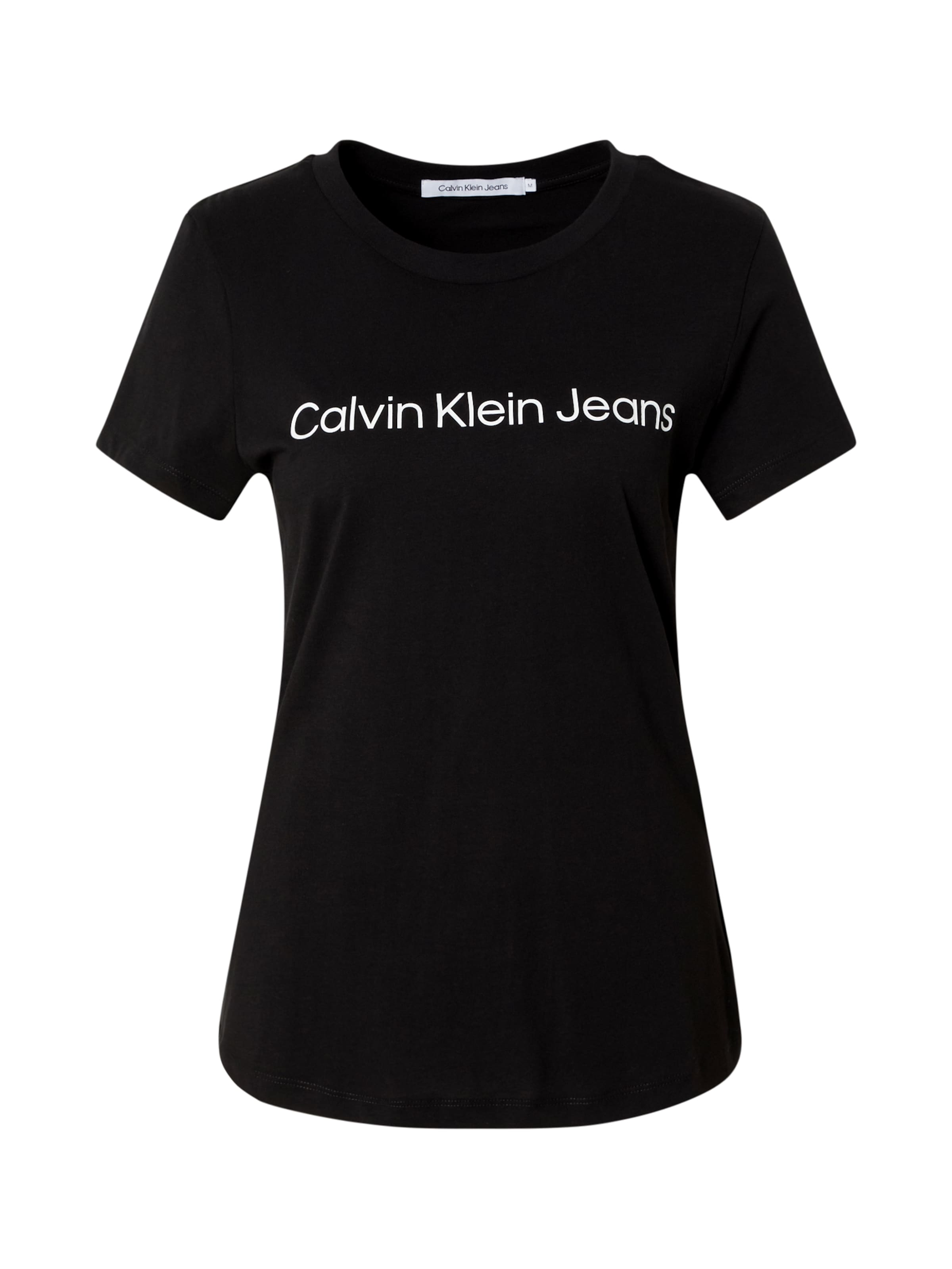 Calvin Klein Jeans Koszulka w kolorze czarny: przód