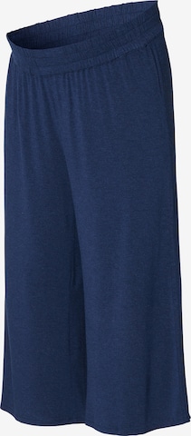 Esprit Maternity Loosefit Broek in Blauw: voorkant