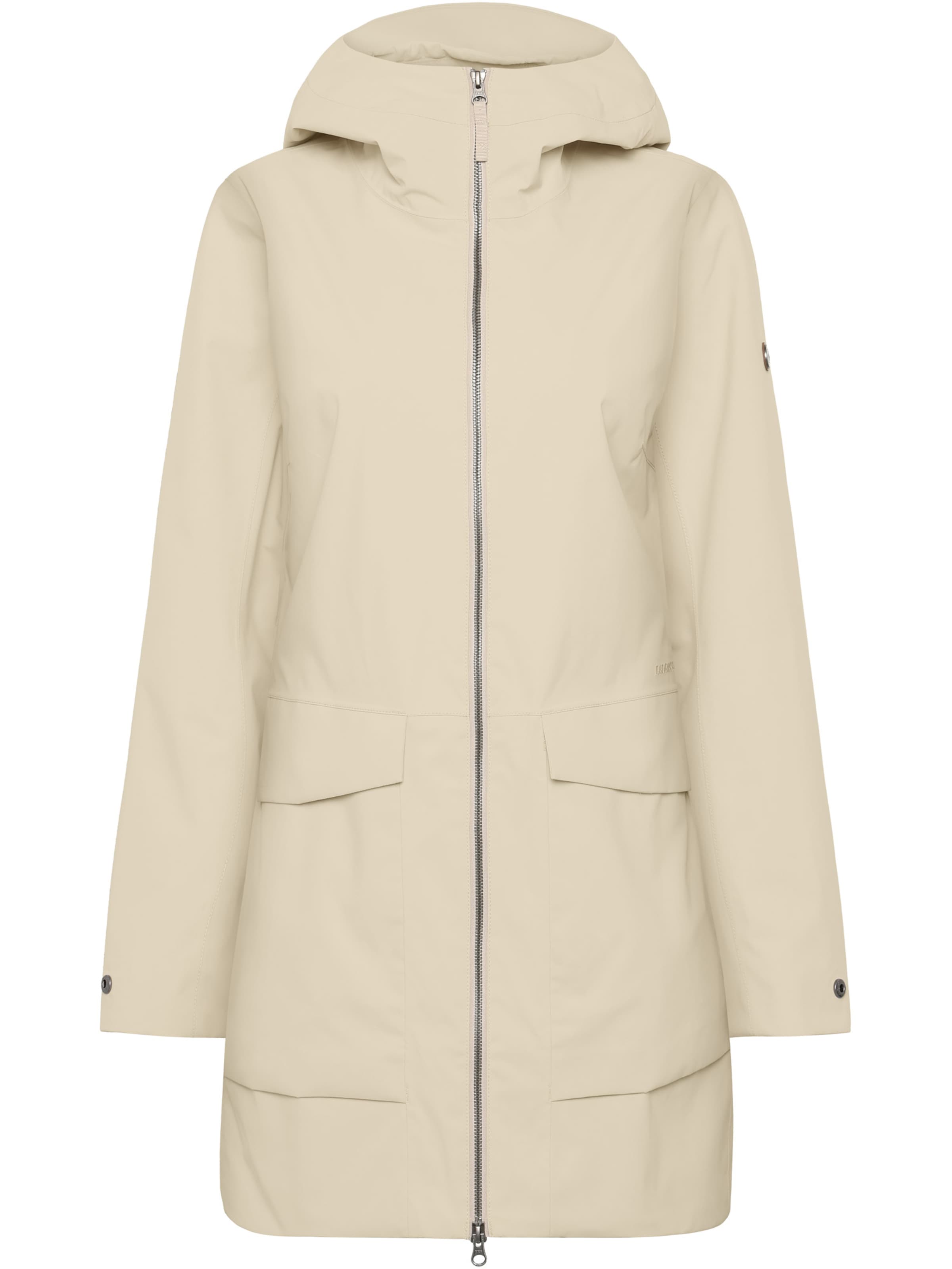 Didriksons Outdoorjacke 'Folka' in Beige: Vorderseite