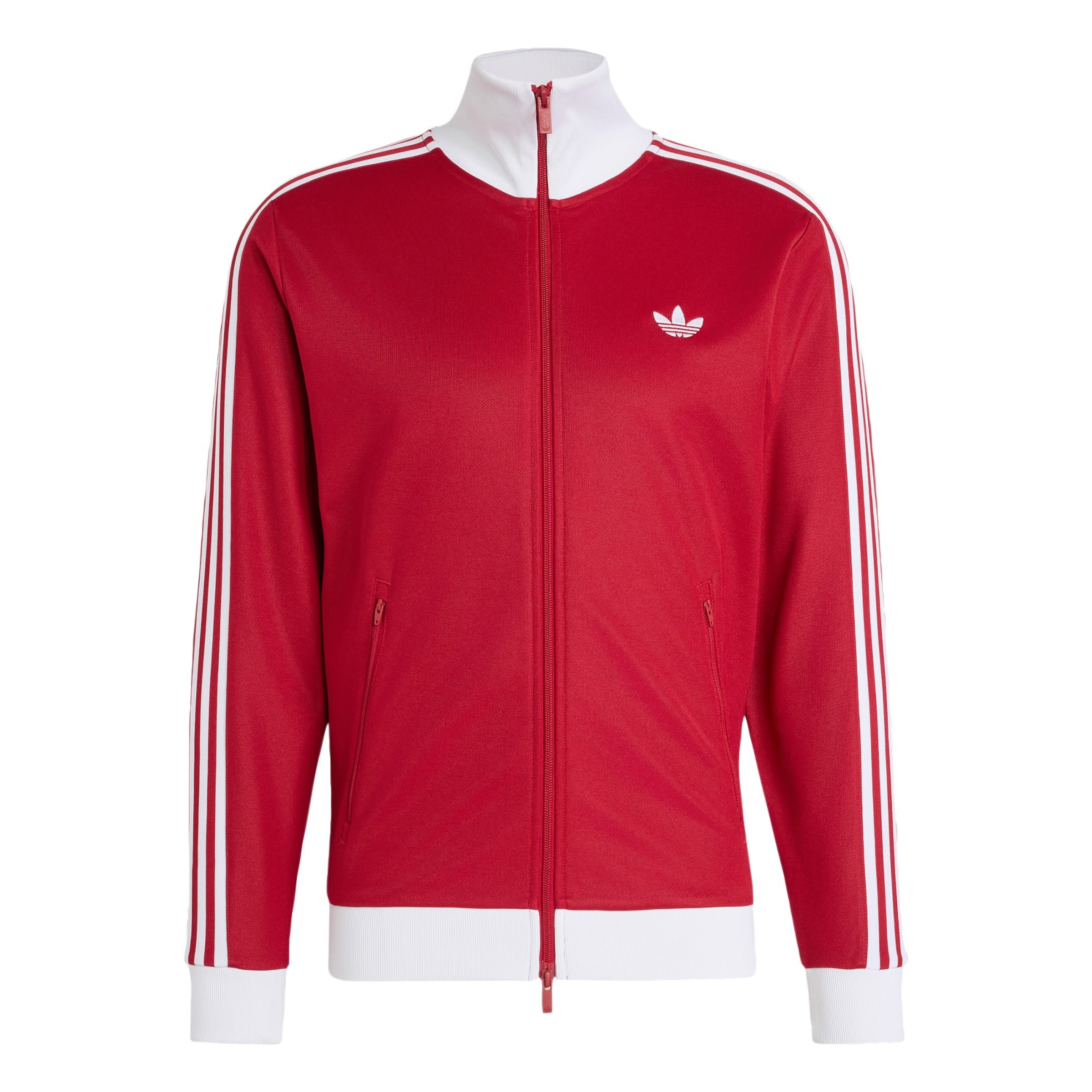 ADIDAS ORIGINALS Sweatvest 'Classic' in Rood: voorkant
