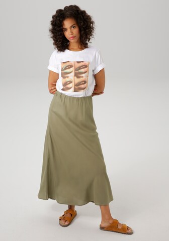 Aniston CASUAL T-Shirt in Weiß