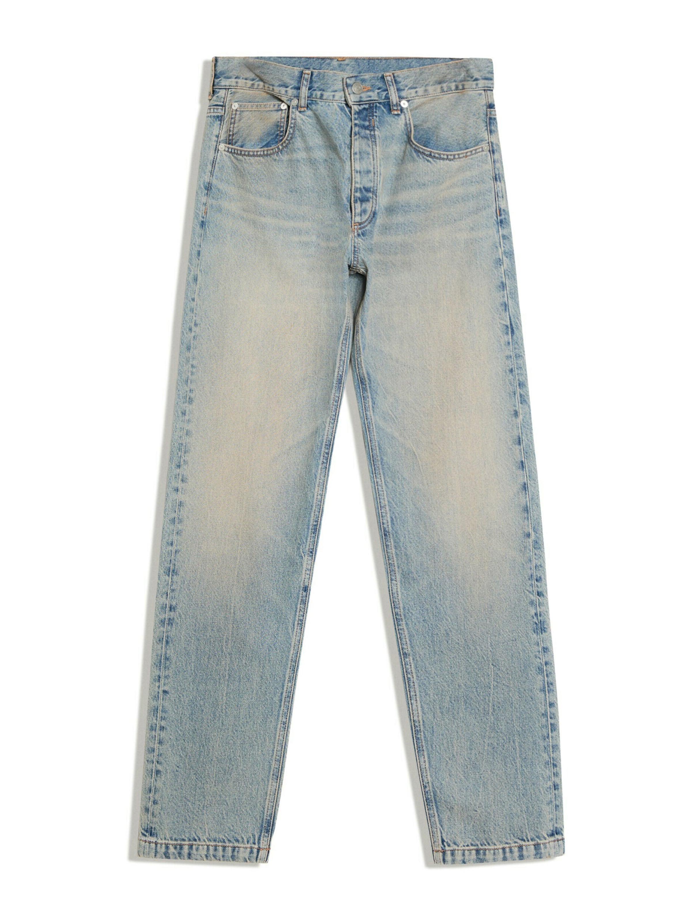 Slimfit Jeans di Bershka in blu: frontale