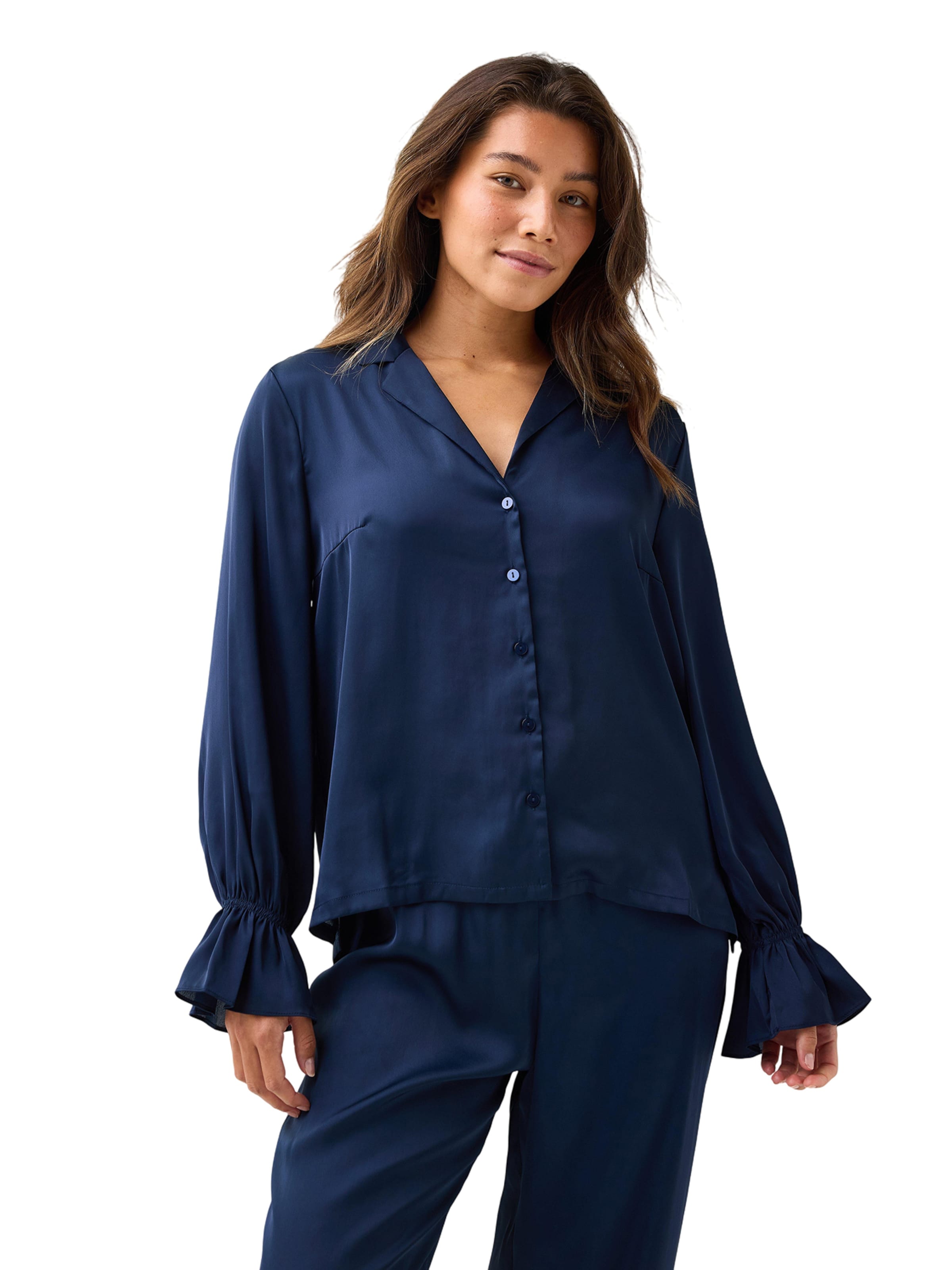 Lindex Pajama in Blue: front
