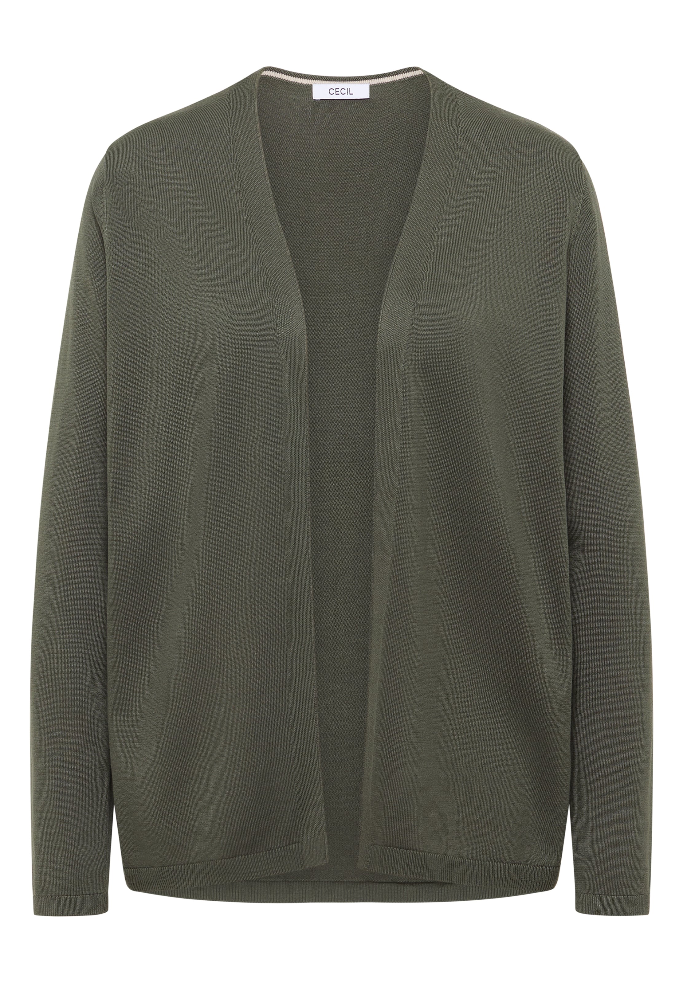 CECIL Strickjacke in Grün: Vorderseite