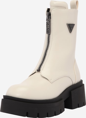 GUESS Ankle Boots 'LEILA' in White: front