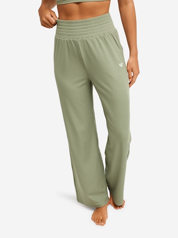 ROXY Hose 'Rise & Vibe' in Grün: Vorderseite