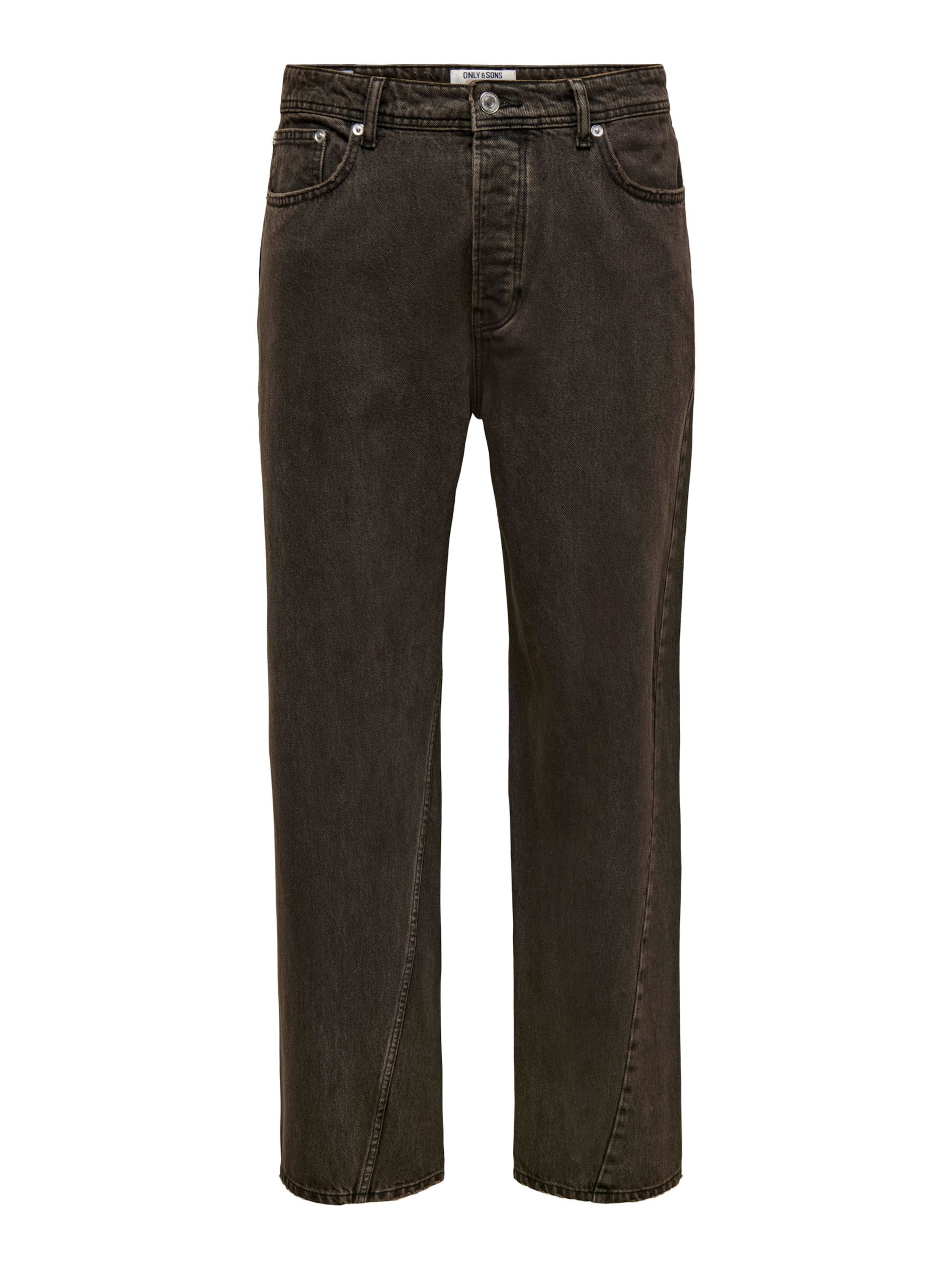 Only & Sons Vaquero 'ONSFade' en marrón oscuro, Vista del producto