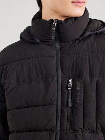 Didriksons Outdoorjacke in Schwarz