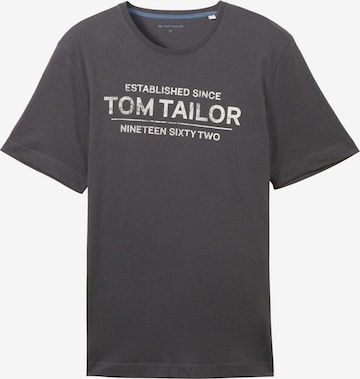 TOM TAILOR T-Shirt in Grau: Vorderseite