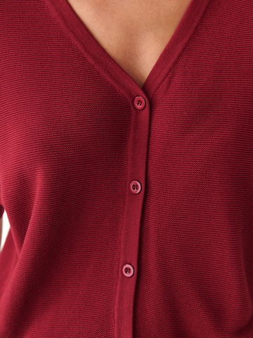 Cardigan 'PONKO' TATUUM en rouge