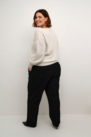Pullover 'KC Regitta' di KAFFE CURVE in bianco