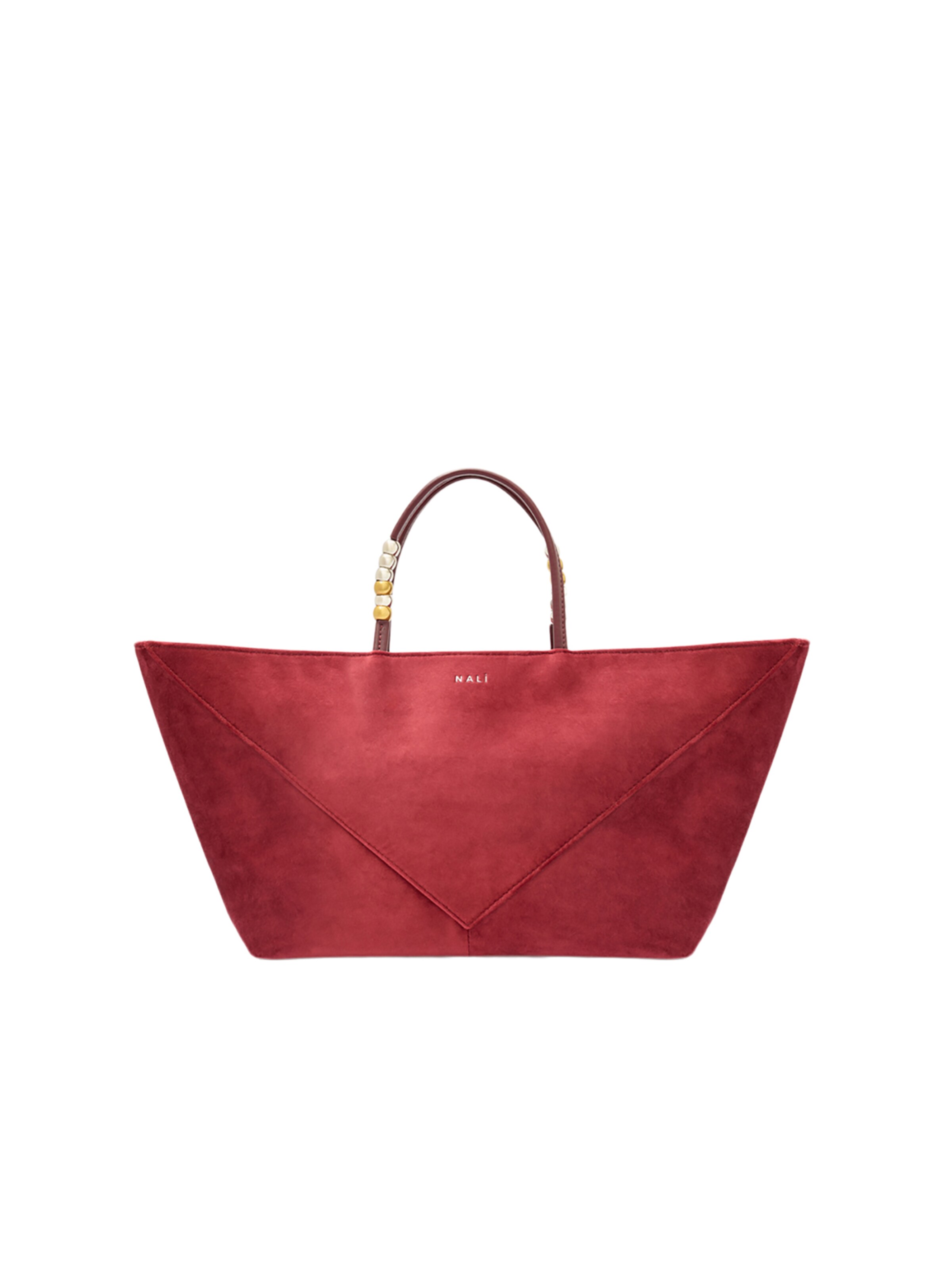 Borsa a mano 'KAREN' di NALì in rosso: frontale