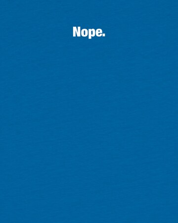 watabout.kids T-Shirt 'Nope' in Blau