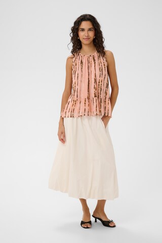 SAINT TROPEZ - Blusa 'RavenaSZ' em laranja