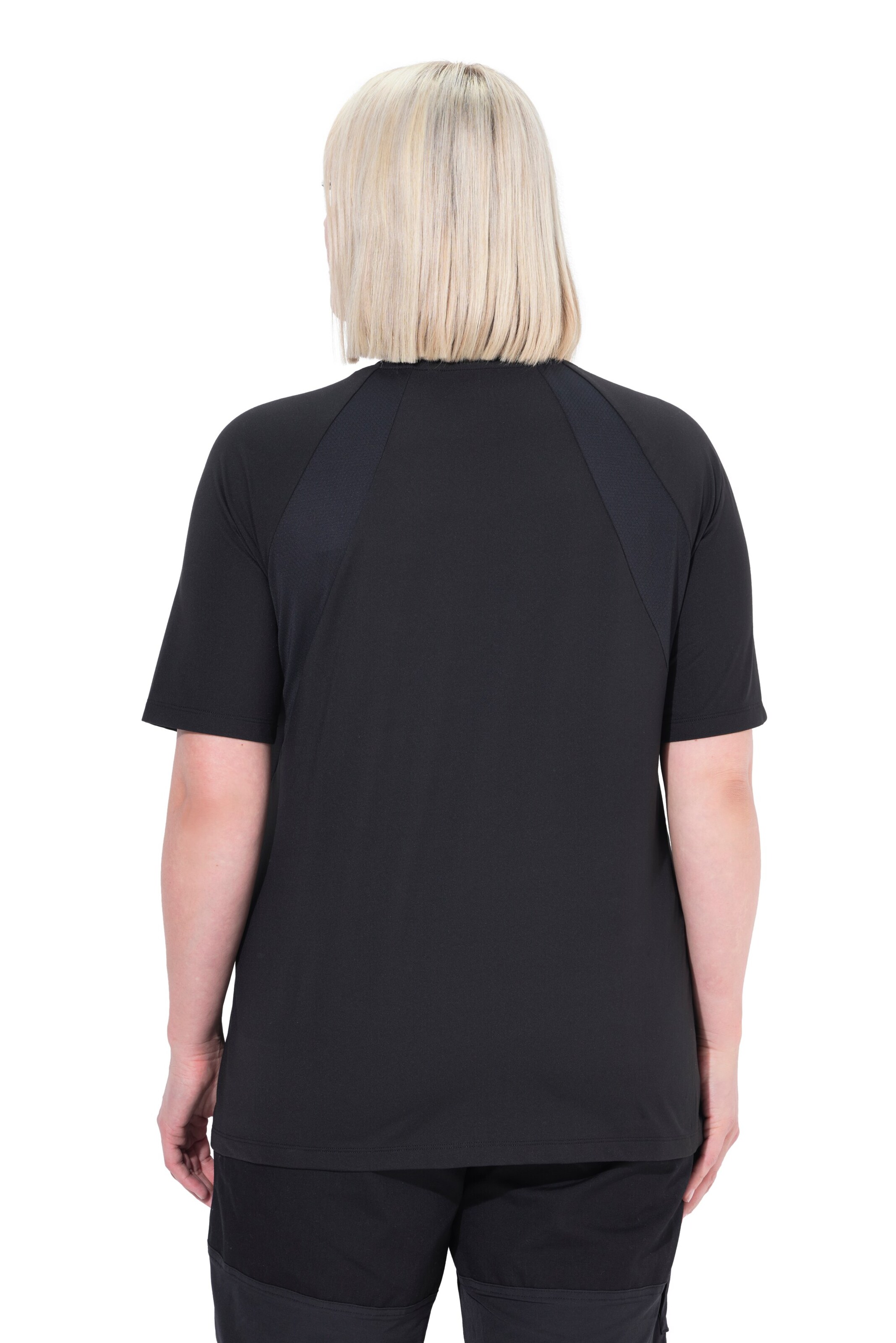 Ulla Popken Performance shirt in Black