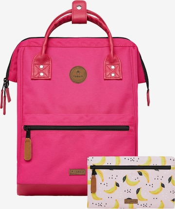 Cabaia Backpack in Pink: front