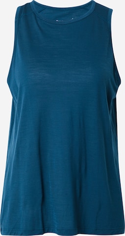 Smartwool Sporttop in Blau: predná strana