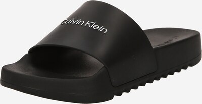 Calvin Klein Mule en noir / blanc, Vue avec produit