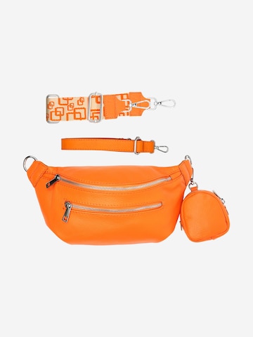 SevaBags Crossbody Bag in Orange: front