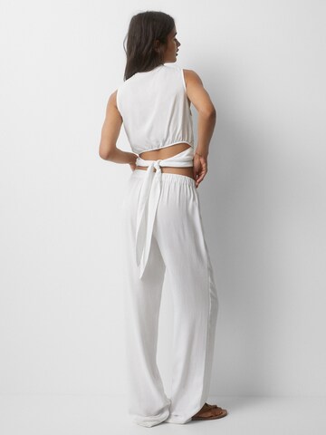 Haut Pull&Bear en blanc