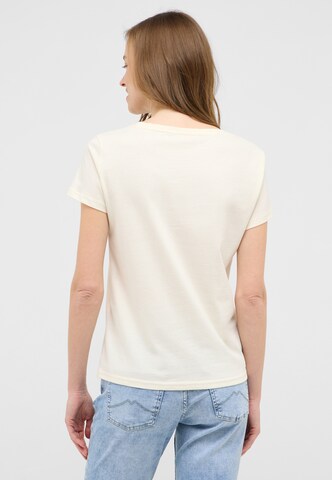 MUSTANG T-Shirt 'Alma' in Weiß