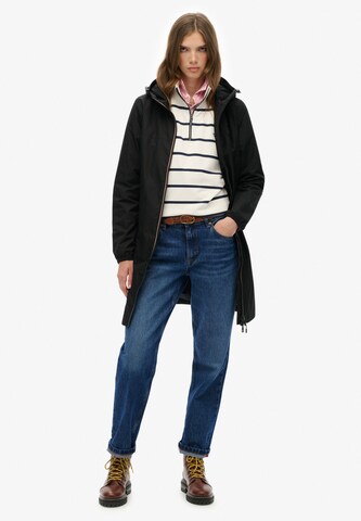 Manteau mi-saison Superdry en noir