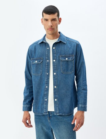 Koton Tussenjas in Blauw: voorkant
