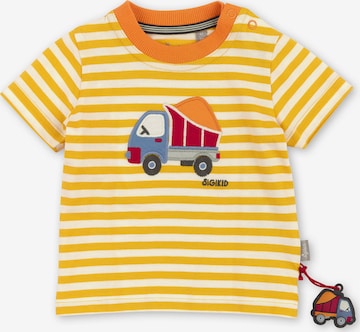 SIGIKID - Camisola 'Baustelle' em amarelo: frente