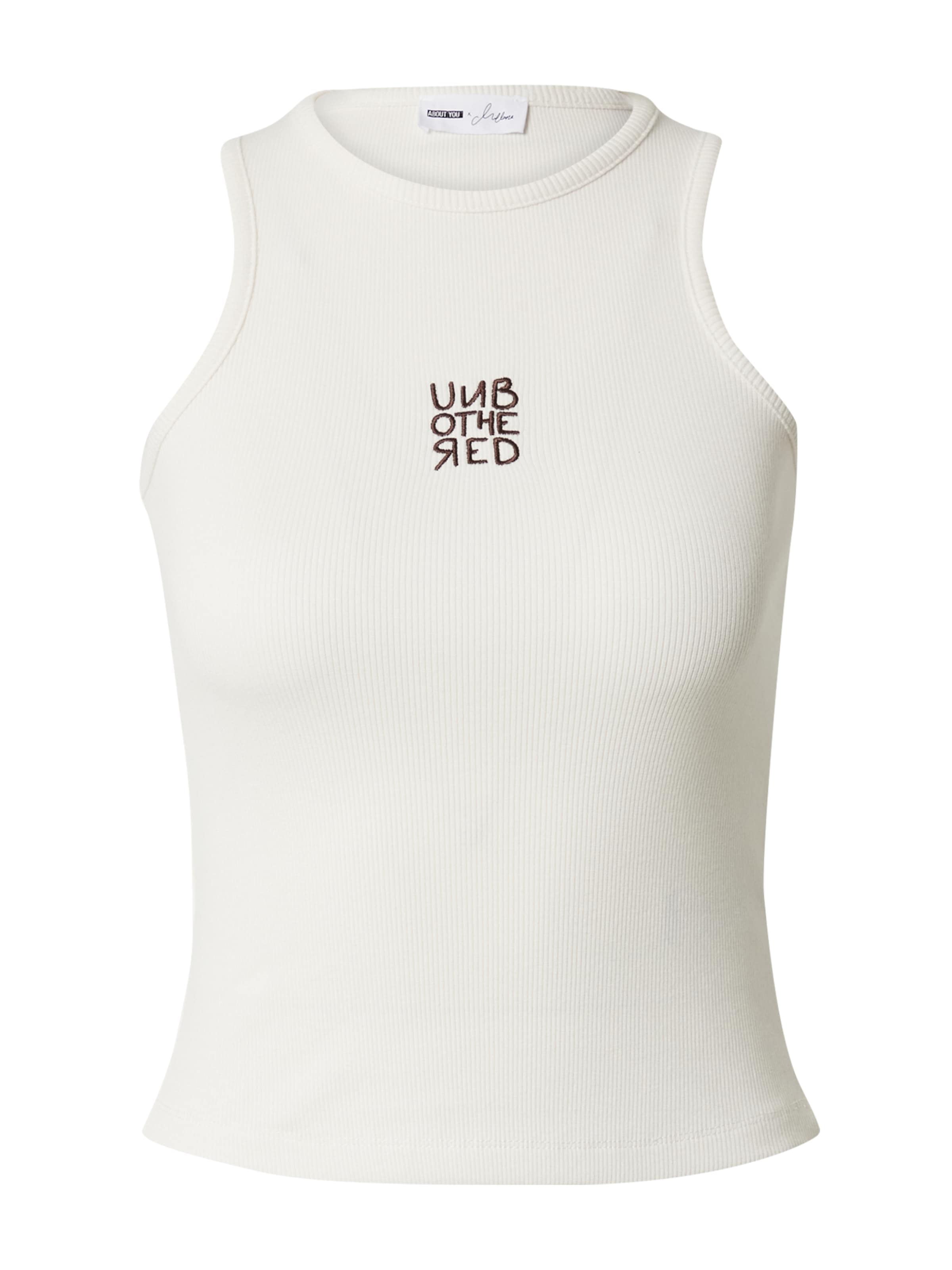 millane Top 'Irem' en negro / offwhite, Vista del producto