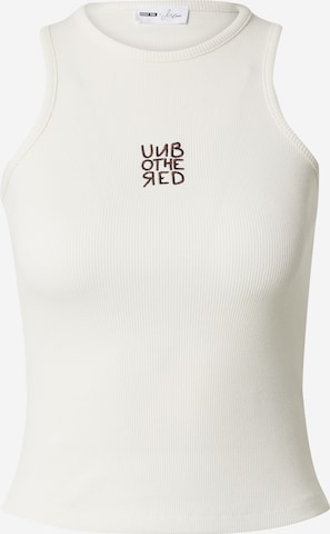 millane Top 'Irem' in White: front