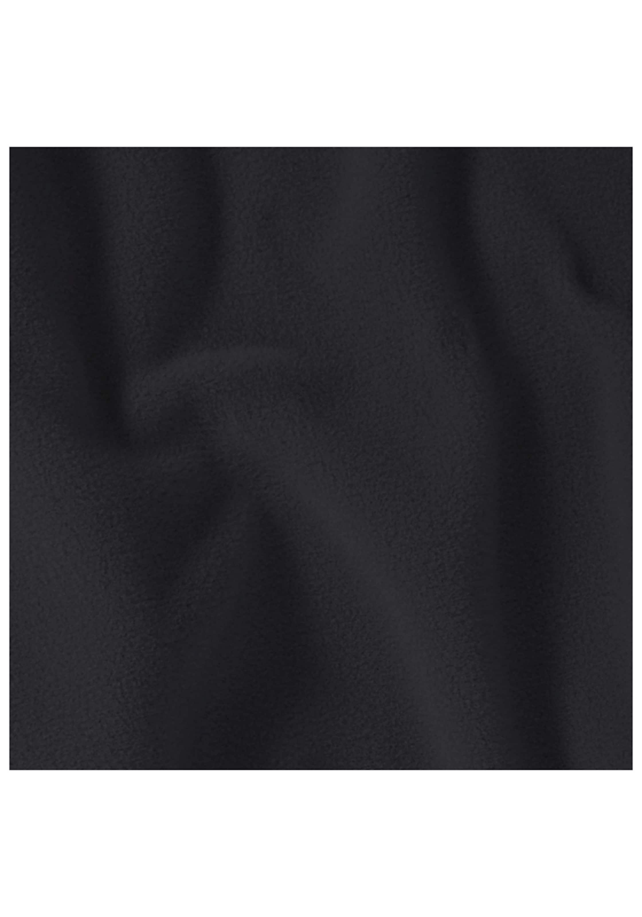 JACK WOLFSKIN Athletic Fleece Jacket in Black