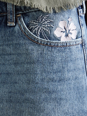 Jupe 'SANTA CRUZ' HOLLISTER en bleu