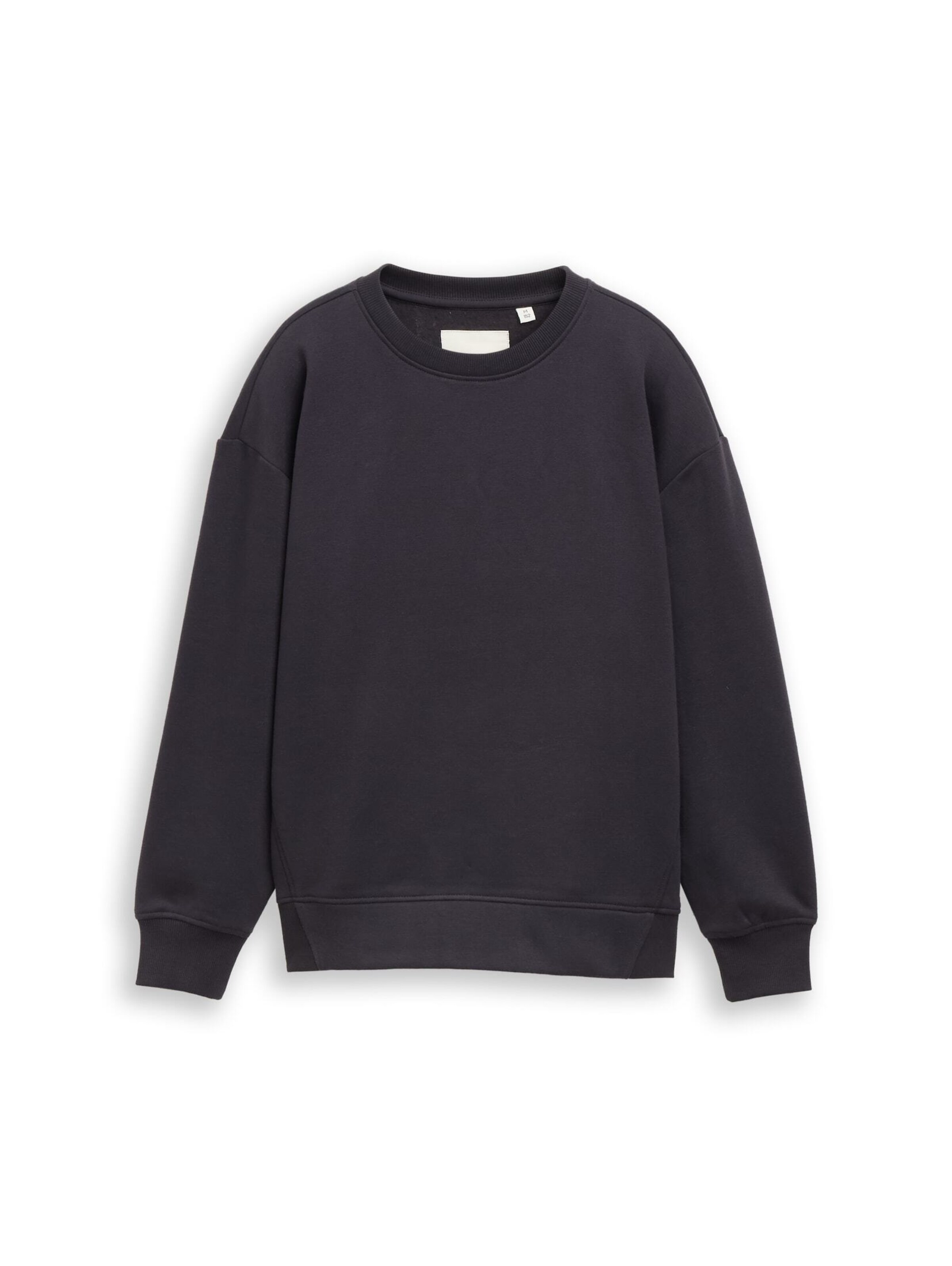 TOM TAILOR Sweatshirt in 152 in de kleur Geel / Donkergrijs / Wit, Productweergave