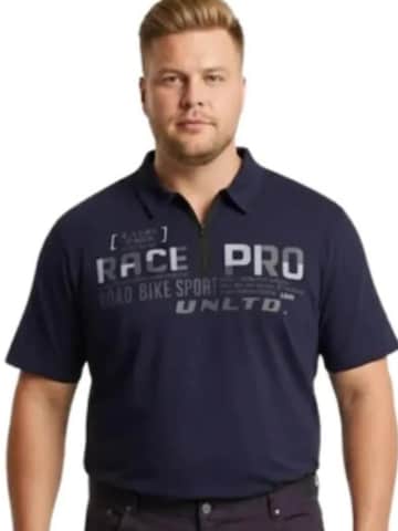 Lavecchia Koszulka 'LV-2030 Übergrößen' w kolorze niebieski: przód