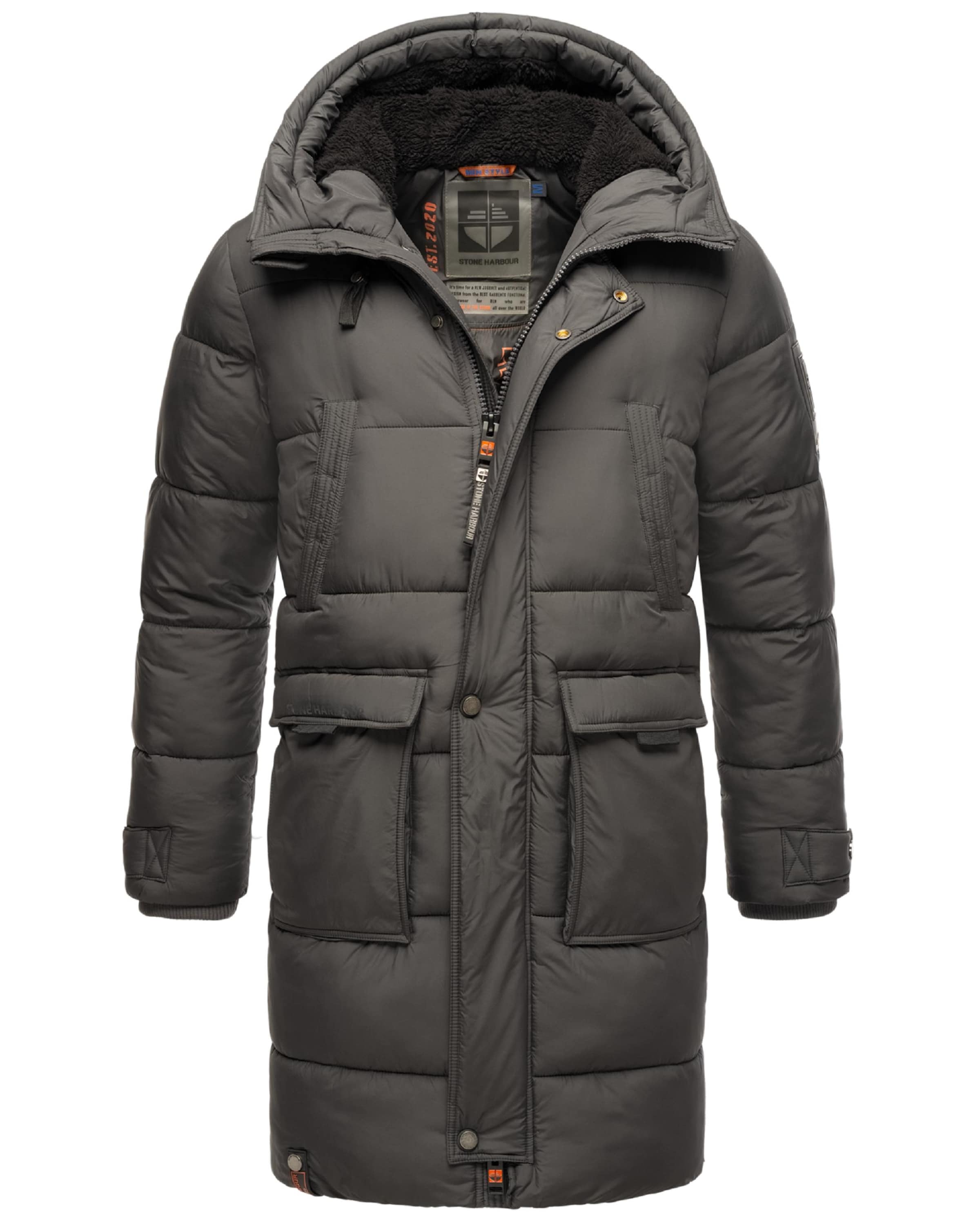 STONE HARBOUR Talveparka 'Beviis', värv hall