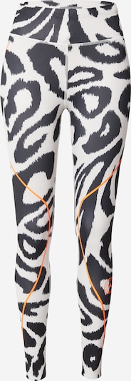 ADIDAS BY STELLA MCCARTNEY Pantalon de sport en orange / noir / blanc, Vue avec produit