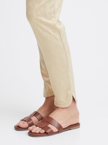 ICHI Regular Hose 'Kate' in Beige